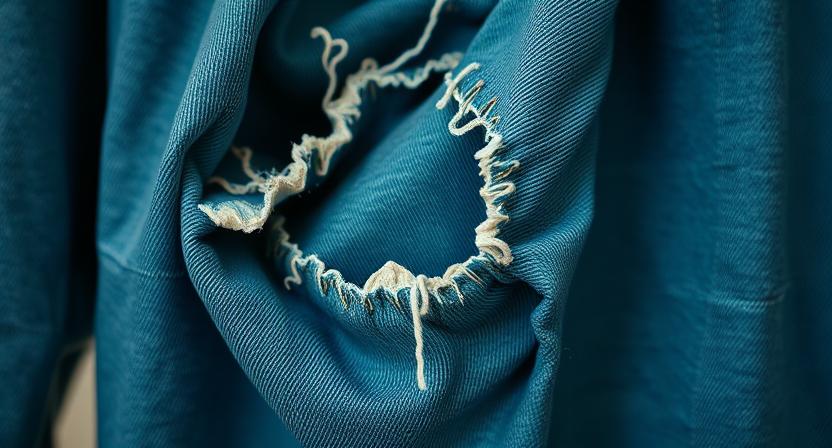 How to Fix Clothing Holes with Machine Embroidery